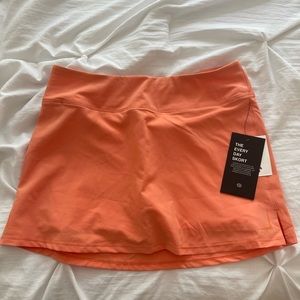 Mini skirt!